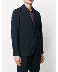 Blazer en coton bleu marine Circolo 1901