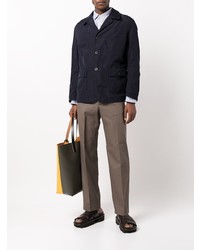 Blazer en coton bleu marine Junya Watanabe MAN