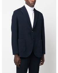 Blazer en coton bleu marine Circolo 1901