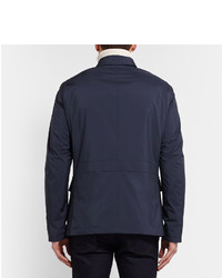 Blazer en coton bleu marine Loro Piana