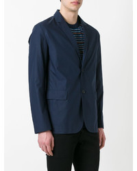 Blazer en coton bleu marine Kenzo