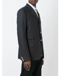 Blazer en coton bleu marine Junya Watanabe MAN