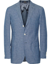 Blazer en coton bleu Polo Ralph Lauren