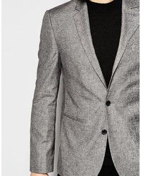 Blazer en coton gris Asos