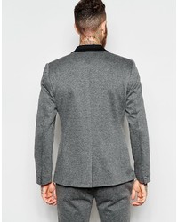 Blazer en coton gris Asos