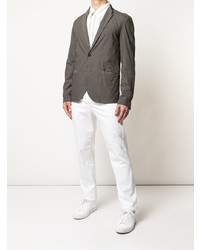 Blazer en coton gris Transit