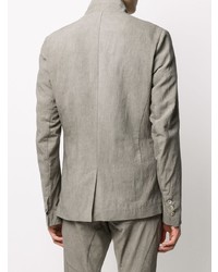 Blazer en coton gris Masnada