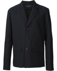 Blazer en coton noir Alexandre Plokhov