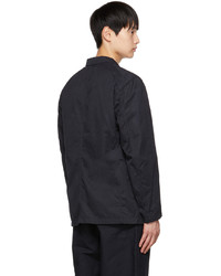 Blazer en coton noir Engineered Garments