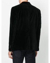 Blazer en coton noir Dondup