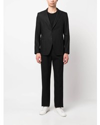 Blazer en coton noir Tonello