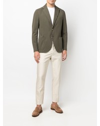 Blazer en coton olive Circolo 1901