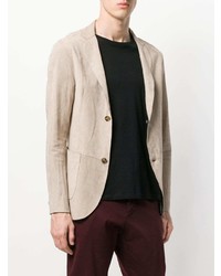 Blazer en daim beige Desa Collection