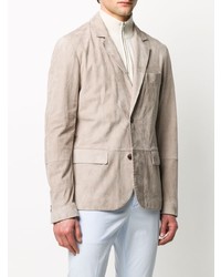 Blazer en daim beige Desa 1972