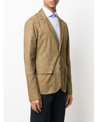 Blazer en daim marron clair Desa 1972