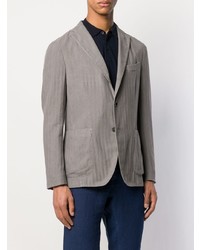 Blazer en denim gris Boglioli