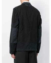 Blazer en denim noir Junya Watanabe MAN