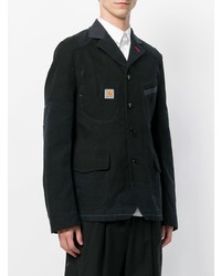 Blazer en denim noir Junya Watanabe MAN