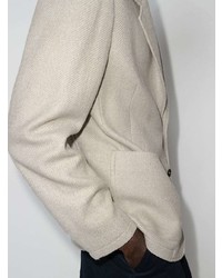 Blazer en laine beige Z Zegna