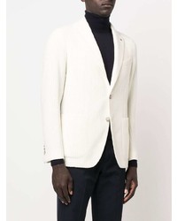 Blazer en laine blanc Tagliatore