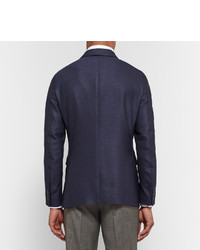 Blazer en laine bleu marine Hackett