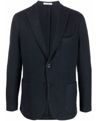 Blazer en laine bleu marine Boglioli