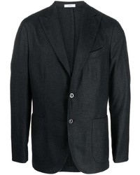 Blazer en laine bleu marine Boglioli