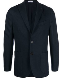 Blazer en laine bleu marine Boglioli