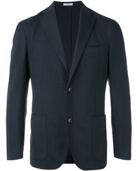 Blazer en laine bleu marine Boglioli