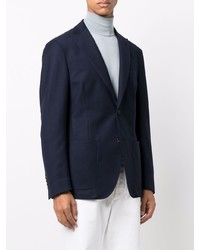 Blazer en laine bleu marine Eleventy