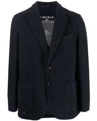 Blazer en laine bleu marine Circolo 1901