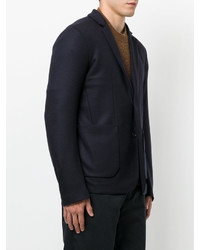 Blazer en laine bleu marine Jil Sander