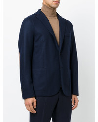 Blazer en laine bleu marine Eleventy