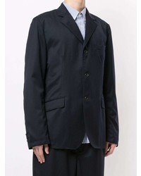 Blazer en laine bleu marine Comme des Garcons Homme