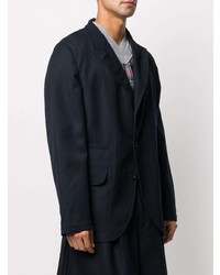 Blazer en laine bleu marine Comme Des Garcons SHIRT