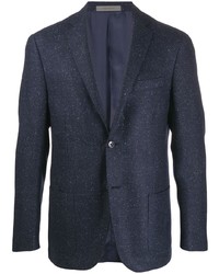 Blazer en laine bleu marine Corneliani