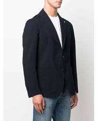 Blazer en laine bleu marine Tagliatore