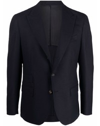 Blazer en laine bleu marine Eleventy