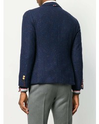 Blazer en laine bleu marine Thom Browne