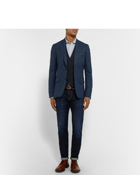 Blazer en laine bleu marine Paul Smith