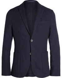 Blazer en laine bleu marine Officine Generale