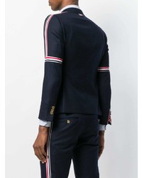 Blazer en laine bleu marine Thom Browne