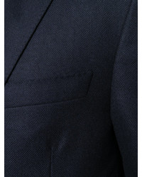 Blazer en laine bleu marine Corneliani