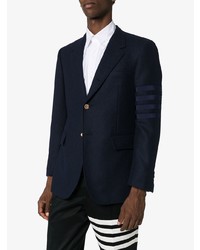 Blazer en laine bleu marine Thom Browne