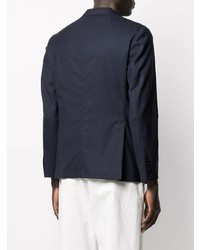 Blazer en laine bleu marine Boglioli