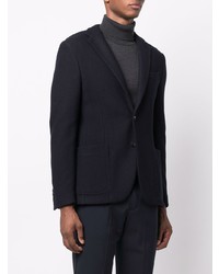 Blazer en laine bleu marine Corneliani