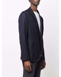 Blazer en laine bleu marine Tagliatore