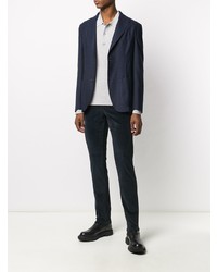 Blazer en laine bleu marine Eleventy