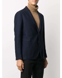 Blazer en laine bleu marine Tagliatore