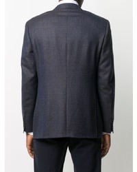 Blazer en laine bleu marine Canali